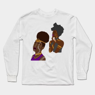 Melanin Queen Long Sleeve T-Shirt